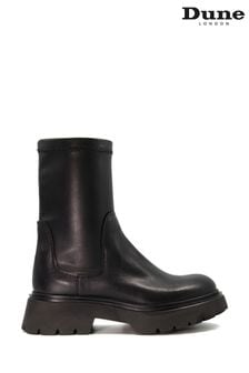 Noir Bottes/Bottines stretch Dune London Piccola à semelle évasée (D33415) | €76