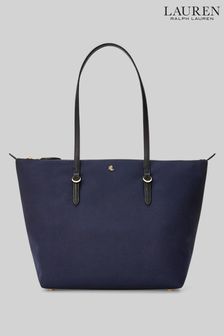 Women s Lauren Ralph Lauren Blue Tote Casual Bags Next Luxembourg