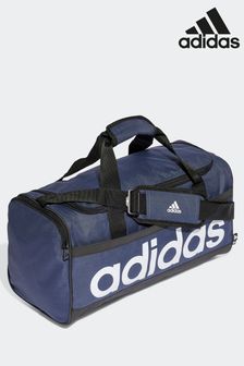 adidas Blue Adult Essentials Duffel Bag (D34263) | $38