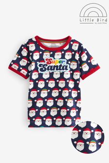 Little Bird by Jools Oliver T-shirt de Noël à manches courtes Super Père Noël (D34352) | €6 - €7