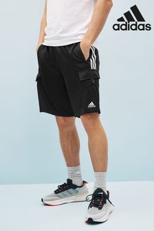 adidas Black Tiro Cargo Shorts (D34624) | OMR20