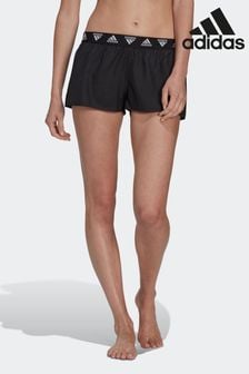 adidas Black Sportswear Swim Branded Beach Shorts (D34942) | €23