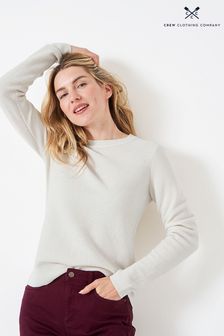 Crew Clothing Company White Casual Jumper (D35164) | €41.50