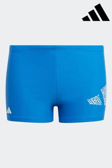 adidas Blue 3-Bar Logo Boxers (D35312) | 5,880 Ft