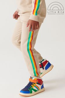 Little Bird by Jools Oliver Stone Rainbow Striped Joggers (D35808) | SGD 39 - SGD 50