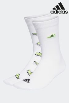 Adidas Adult Run X Ultraboost Shoe Love Graphic Socks 2 Pairs (D36353) | NT$700