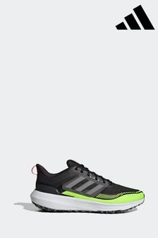 adidas Black Green Ultrabounce Tr Bounce Running Trainer (D36391) | $176