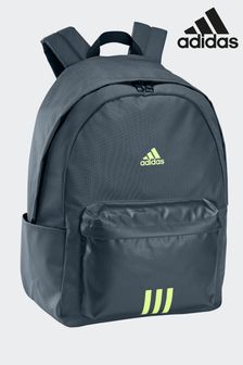 adidas Green Adult Classic Badge of Sport 3-Stripes Backpack (D36509) | AED128