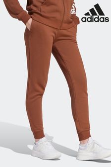adidas Brown Sportswear Essentials Linear French Terry Cuffed Joggers (D36685) | €21.50