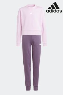 adidas Purple Sportswear Junior Future Icons Tracksuit (D37165) | $138