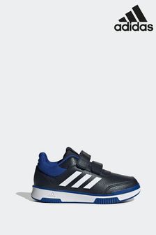 ألوان متعددة/أسود - حذاء رياضي بخطاف وحلقة للأطفال Tensaur من Adidas (D37288) | د.ك 12