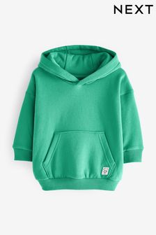 Bright Green Soft Touch Jersey Hoodie (3mths-7yrs) (D37341) | €19 - €22