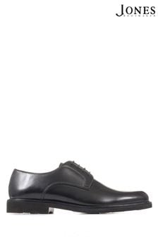 Black - Jones Bootmaker Minster Black Leather Derby Shoes (D37375) | kr1 810