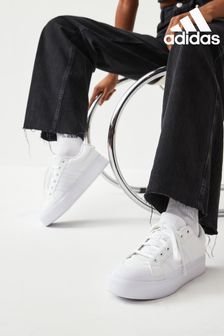 adidas White Sportswear Bravada 2.0 Platform Trainers (D37562) | 92 €