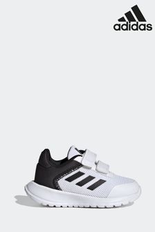 adidas White/Black Infant Sportswear Tensaur Run Trainers (D37666) | 147 SAR