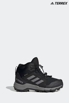 黑色 - Adidas Terrex Mid Gore-tex Hiking Boots (D37774) | NT$3,730