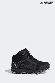 adidas Black Terrex Boa Mid Rain Hiking Boots (D37806) | 510 SAR