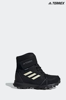 adidas Black Terrex Snow Hook-And-Loop Cold.Rdy Winter Boots (D37807) | $111