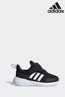 adidas Black/White Sportswear Fortarun 2.0 Trainers (D37948) | 163 QAR