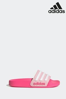 粉色 - adidas兒童款Adilette青少年拖鞋 (D37973) | NT$840