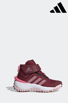 adidas Red Sportswear Kids Fortatrail Fleece Lined Winter Boots (D38053) | $76