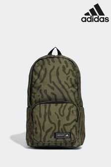 adidas Green Adult Classic Texture Graphic Backpack (D38289) | ₪ 141