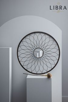 Libra Interiors Bronze Iconic Wall Art With Convex Mirror (D38515) | 153 €