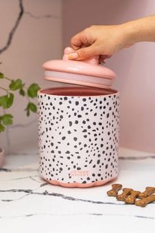Eleanor Bowmer Dalmatian Pet Treat Jar (D38694) | €40