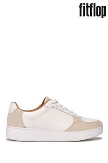 Fitflop White Rally Leather/suede Panel Trainers (D38788) | 134 €