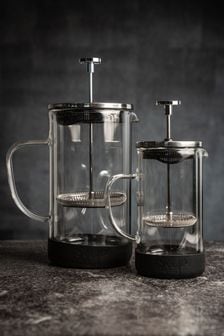 SIIP Clear 3 Cup Double Walled Cafetiere