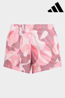 adidas Pink Sportswear Training Shorts (D39105) | SGD 42