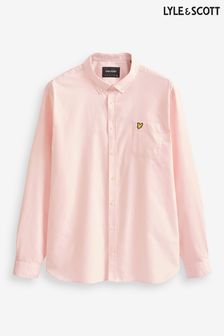 Розовый - Оксфордская рубашка Lyle & Scott (D39199) | €42