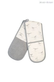 Mary Berry White Birds Double Oven Gloves (D39248) | AED94