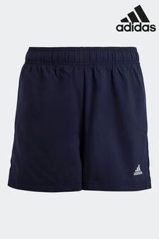 כחול  - Adidas Sportswear Essentials Small Logo Chelsea Shorts (D39292) | ‏65 ‏₪
