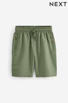 Khaki Green Sports Shorts (3-16yrs) (D39440) | €9 - €12