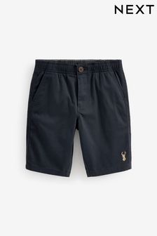 Navy Blue Pull-On Chino Shorts (3-16yrs) (D39441) | €10 - €15