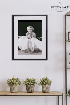 Brookpace Lascelles Black Marilyn Monroe Ballerina Framed Wall Art (D39470) | €218