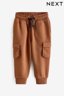 Chocolate Brown Joggers Utility (3mths-7yrs) (D39715) | €8 - €10