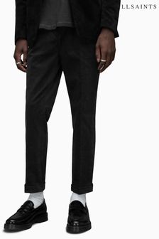 AllSaints Black Kiels Trousers (D39830) | 688 QAR