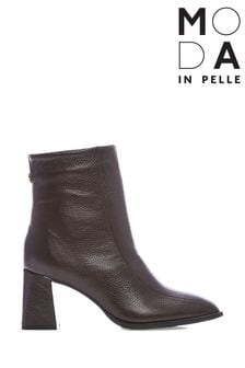 Moda In Pelle Adelane Square Toe Chunky Heel Ankle Boots (D39886) | $216