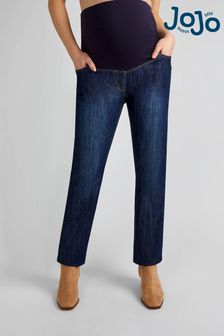 JoJo Maman Bébé Indigo Mid Wash Straight Leg Maternity Jeans (D39932) | TRY 1.459