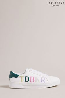 Ted Baker Artii Sneakers aus Leder mit Cupsole und Logo, Weiß (D40092) | 148 €