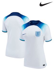 Nike White Blank England Womens Home Stadium Football Shirt 2022 (D40208) | €95