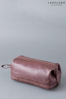 بني - Lakeland Leather Keswick Leather Washbag (D40681) | 319 ر.س