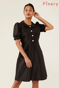 Finery Black Posy Short Dress (D40753) | €30