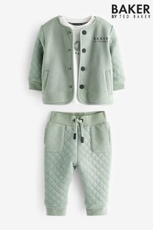 Baker by Ted Baker Green Quilted 3 Piece Set (D40762) | 199 zł - 206 zł