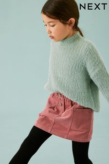 Metino zelena - Udoben pulover s širokim ovratnikom (3–16 let) (D41089) | €12 - €16