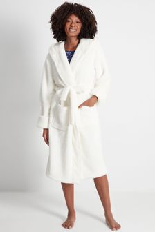 Кремовый халат с пушистым принтом Anya Madsen (D41126) | €25