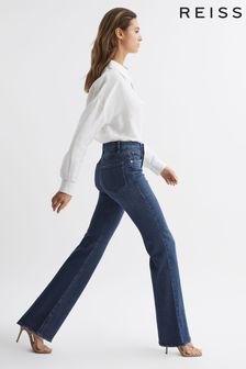 ג'ינס בגזרה מתרחבת קלאסית של Reiss דגם Good American (D41141) | ‏734 ‏₪