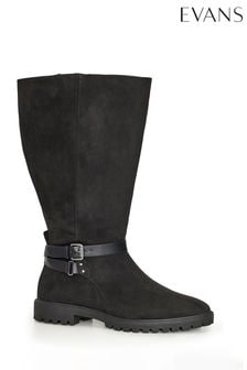 Evans Cath Tall Black Boots (D41293) | €41